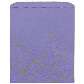 Purple Paper Merchandise Bags, 8 1/2 x 11