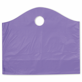 Grape Frosted Wave Merchandise Bags, 18 x 6 x 15