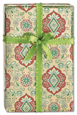 Christmas Tapestry Gift Wrap, 30 x 417
