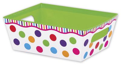 Gumballs Market Trays, 9 x 7 x 3 1/2' - Gifts Baskets Wholesale Supplies Shop