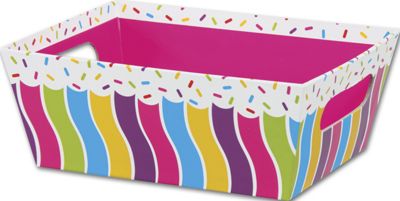 Candy Sprinkles Market Trays, 9 x 7 x 3 1/2' - Gifts Baskets Wholesale Supplies Shop