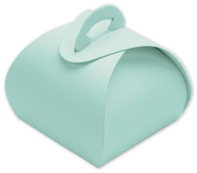 Blue Single Truffle Totes, 1 1/2 x 1 1/2 x 1 1/4' - Gifts Baskets Wholesale Supplies Shop