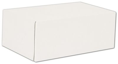 White Snack Pak Boxes, 7 x 4 1/2 x 2 3/4