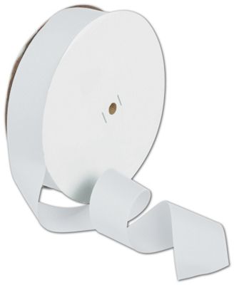Grosgrain White Ribbon, 1 1/2' x 50 Yds - Gifts Baskets Wholesale Supplies Shop