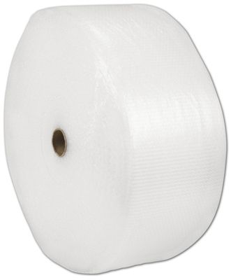 Clear BUBBLE WRAP(r) Bubble Film Rolls, 12 x 500