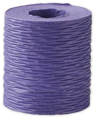 Crinkle Paper Purple Ribbon, 1 1/2 x 25 Yds