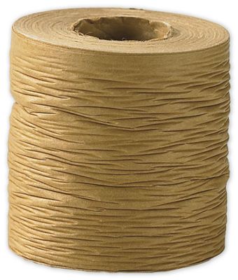 Crinkle Paper Kraft Ribbon, 1 1/2 x 25 Yds