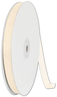 Organdy Ivory Ribbon, 3/8' x 100 Yds - Gifts Baskets Wholesale Supplies Shop