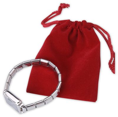 Red Velvet Pouches, 3 x 4' - Gifts Baskets Wholesale Supplies Shop