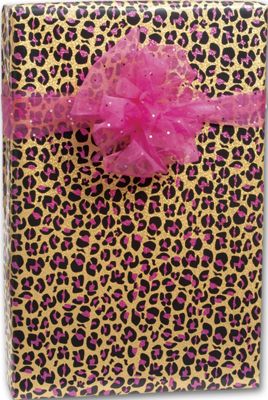 Animal Sparkle Gift Wrap, 30' x 208' - Gifts Baskets Wholesale Supplies Shop