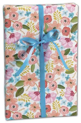 Gypsy Floral Gift Wrap, 30 x 417