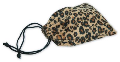 Leopard Drawstring Bags, 3 x 4' - Gifts Baskets Wholesale Supplies Shop