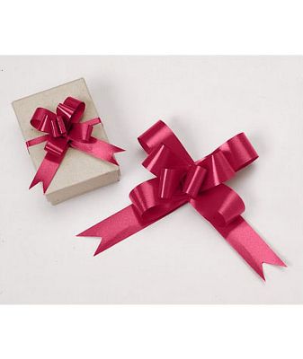 Red Butterfly Bows, 2' - Gifts Baskets Wholesale Supplies Shop
