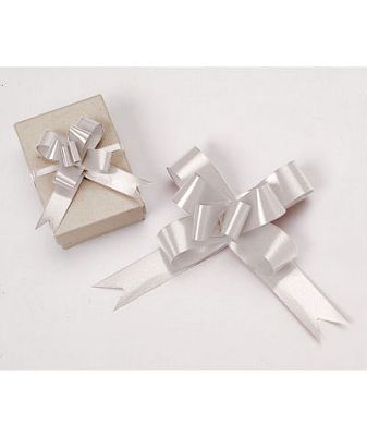 White Butterfly Bows, 4' - Gifts Baskets Wholesale Supplies Shop