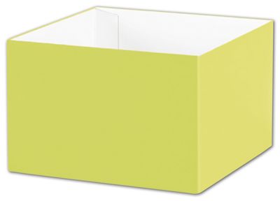Pistachio Gift Box Bases, 6 x 6 x 4' - Gifts Baskets Wholesale Supplies Shop