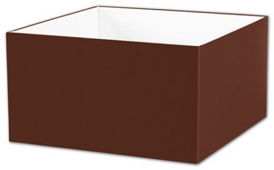 Chocolate Gift Box Bases, 10 x 10 x 5 1/2' - Gifts Baskets Wholesale Supplies Shop