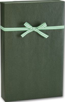 Dark Green/Kraft Gift Wrap, 24' x 100' - Gifts Baskets Wholesale Supplies Shop