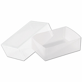 Frosted Window Boxes, 4 1/8 x 2 3/4 x 1 3/8'