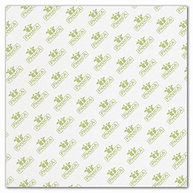 White Food Grade Tissue Paper 1 Color/1 Side, 12 x 12