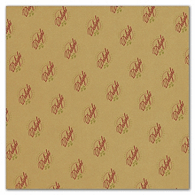 Carmel Food Grade Tissue Paper 2 Colors/1 Side, 15 x 15