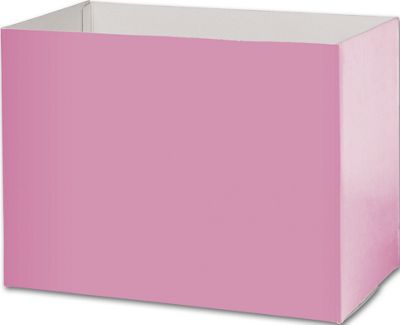 Light Pink Gift Basket Boxes, 10 1/4 x 6 x 7 1/2