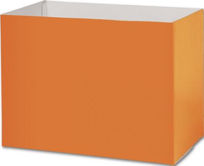 Orange Gift Basket Boxes, 10 1/4 x 6 x 7 1/2
