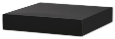 Black Gift Box Lids, 8 x 8 x 1 1/2' - Gifts Baskets Wholesale Supplies Shop