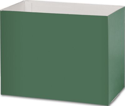 Hunter Green Gift Basket Box Bottoms, 8 1/4x4 3/4x6 1/4' - Gifts Baskets Wholesale Supplies Shop