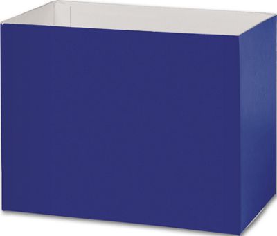 Navy Blue Gift Basket Box Bottoms, 8 1/4x4 3/4x6 1/4 - Gifts Baskets Wholesale Supplies Shop