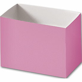 Light Pink Gift Basket Boxes, 6 3/4 x 4 x 5
