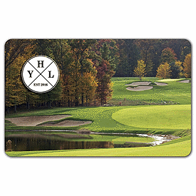 Golf Course Gift Card, 3 3/8 x 2 1/8"