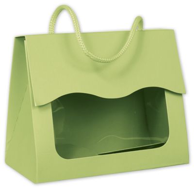 Pistachio Gourmet Gift Totes, 5 1/8 x 2 5/8 x 4 1/4' - Gifts Baskets Wholesale Supplies Shop