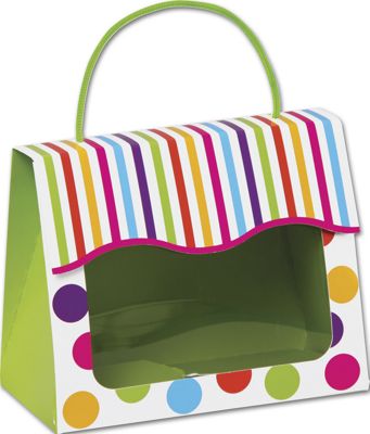 Gumballs Gourmet Gift Totes, 5 1/8 x 2 5/8 x 4 1/4' - Gifts Baskets Wholesale Supplies Shop