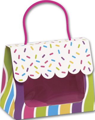 Candy Sprinkles Gourmet Gift Totes, 5 1/8 x 2 5/8 x 4 1/4' - Gifts Baskets Wholesale Supplies Shop