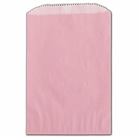 Petal Pink Grease Resistant Gourmet Bags, 4 3/4 x 6 3/4