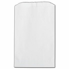 White Grease Resistant Gourmet Bags, 4 3/4 x 6 3/4