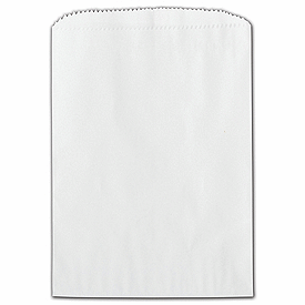 White Grease Resistant Gourmet Bags, 5 3/4 x 7 1/2