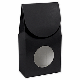 Black Gourmet Window Boxes, 3 1/2 x 1 3/4 x 6 1/2