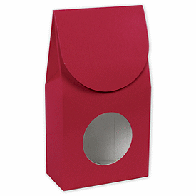 Red Gourmet Window Boxes, 3 1/2 x 1 3/4 x 6 1/2