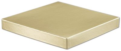 Gold Hi-Wall Gift Box Lids, 10 x 10' - Gifts Baskets Wholesale Supplies Shop