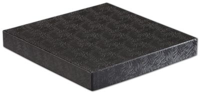 Black Swirl Hi-Wall Gift Box Lids, 10 x 10' - Gifts Baskets Wholesale Supplies Shop