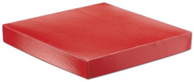 Red Hi-Wall Gift Box Lids, 10 x 10' - Gifts Baskets Wholesale Supplies Shop