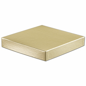 Gold Hi-Wall Gift Box Lids, 8 x 8'
