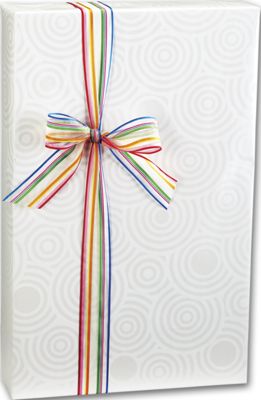 Pearl Ripples Gift Wrap, 24' x 100' - Gifts Baskets Wholesale Supplies Shop