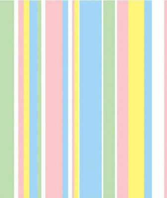 Baby Stripes Gift Wrap, 24' x 100' - Gifts Baskets Wholesale Supplies Shop