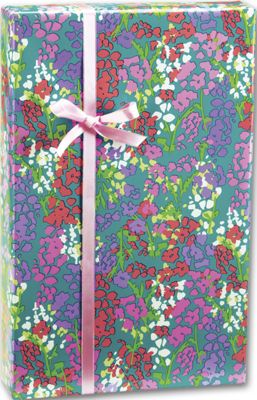 Snapdragons Gift Wrap, 24' x 417' - Gifts Baskets Wholesale Supplies Shop