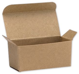 Kraft Ballotin Candy Boxes, 2 5/8 x 1 5/16 x 1 1/4' - Gifts Baskets Wholesale Supplies Shop
