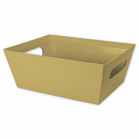 Gold Market Trays, 9 x 7 x 3 1/2'
