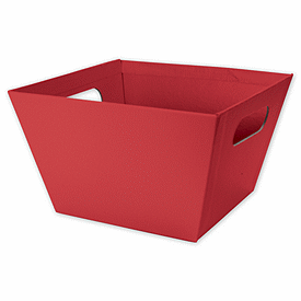 Red Square Market Trays, 8 x 8 x 5'