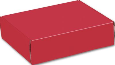 Red Decorative Mailers, 12 x 9 x 3' - Gifts Baskets Wholesale Supplies Shop